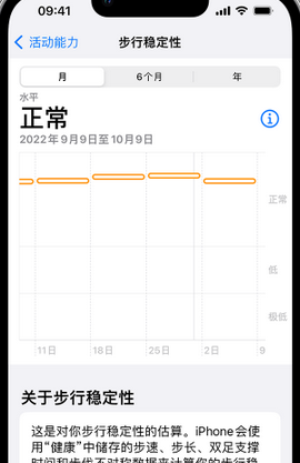 大兴iPhone手机维修如何在iPhone开启'步行稳定性通知'