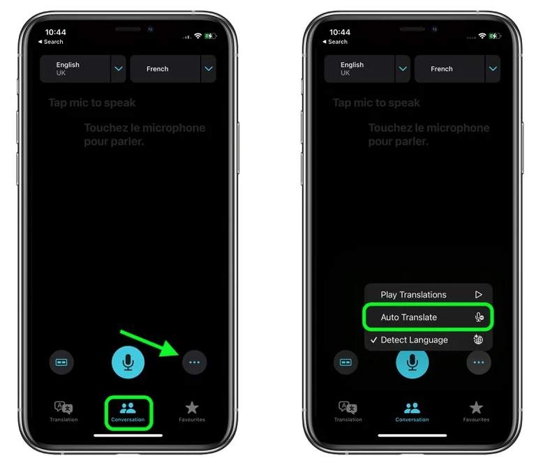 大兴苹果手机维修分享iOS 15 “翻译” App 新改进 